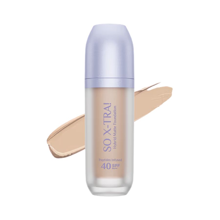 Mother of Pearl So X-TRA N10 Lace Hybrid Matte Foundation Peptides Infused SPF 40 PA++ 30ml