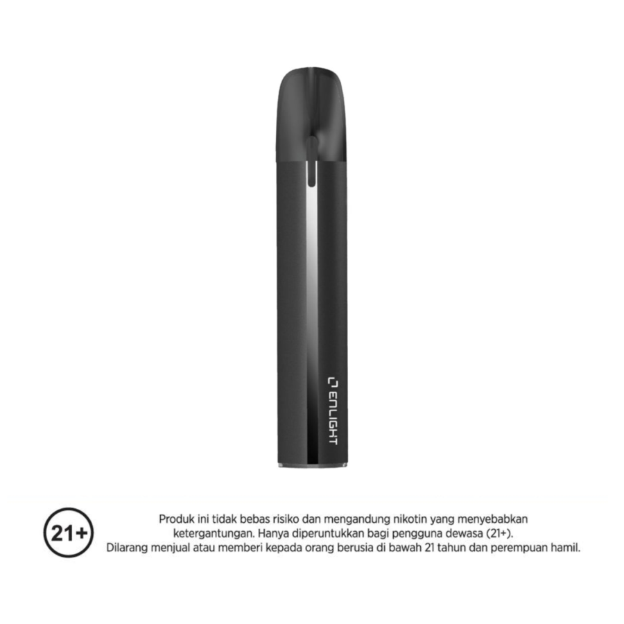 Enlight Device Black Rokok Elektrik 1pcs