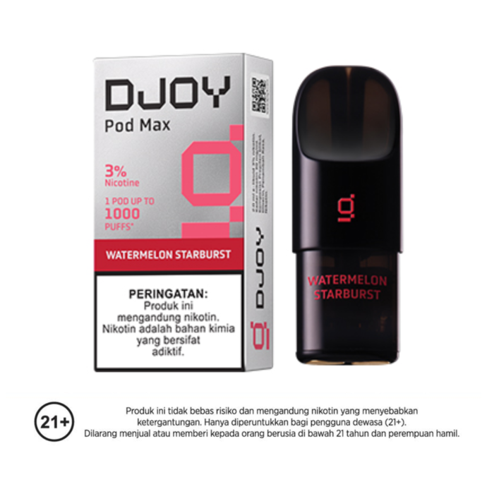 DJOY Pod Max Watermelon Starburst Rokok Elektrik