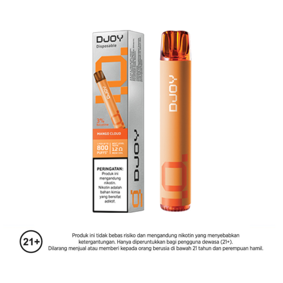 DJOY Disposable Mango Cloud Rokok Elektrik 2ml