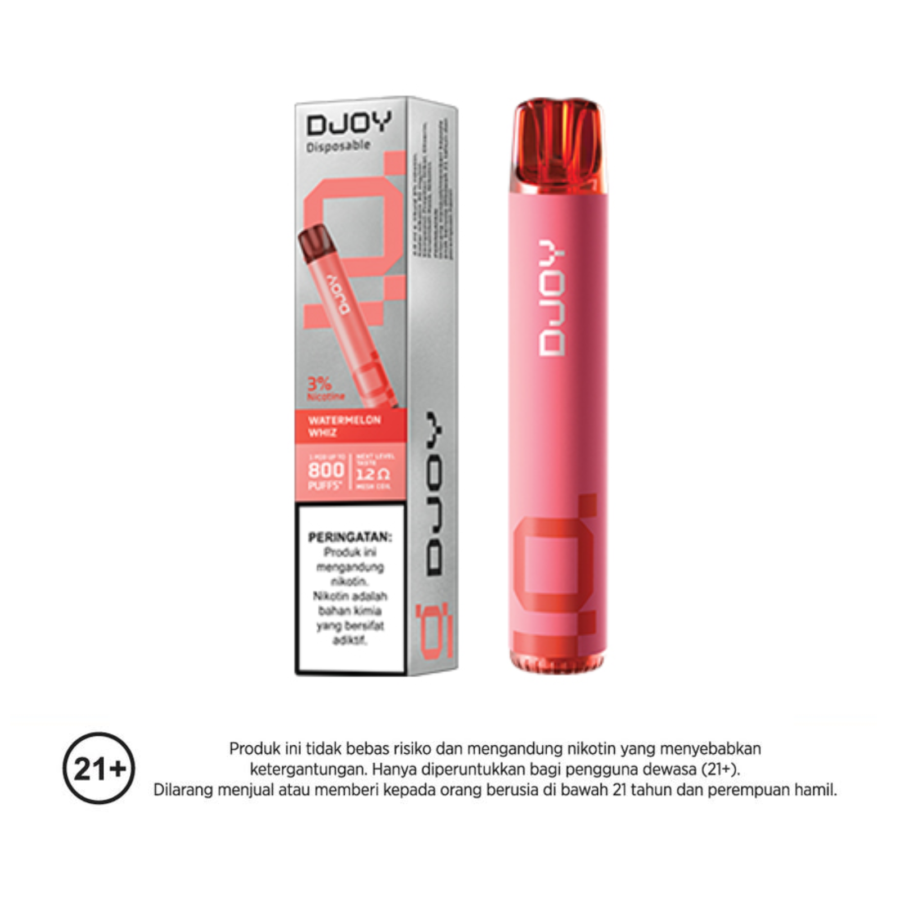 Djoy Disposables Pod Watermelon Whiz Rokok Elektrik 2ml