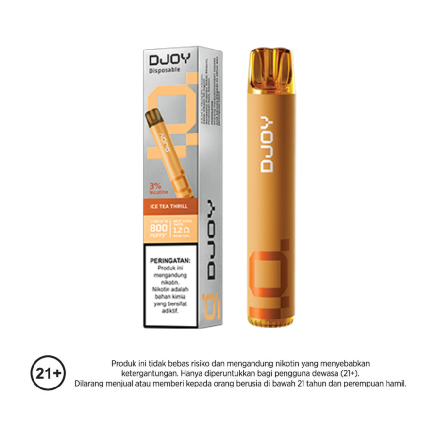 DJOY Disposable Ice Tea Thrill Rokok Elektrik 2ml