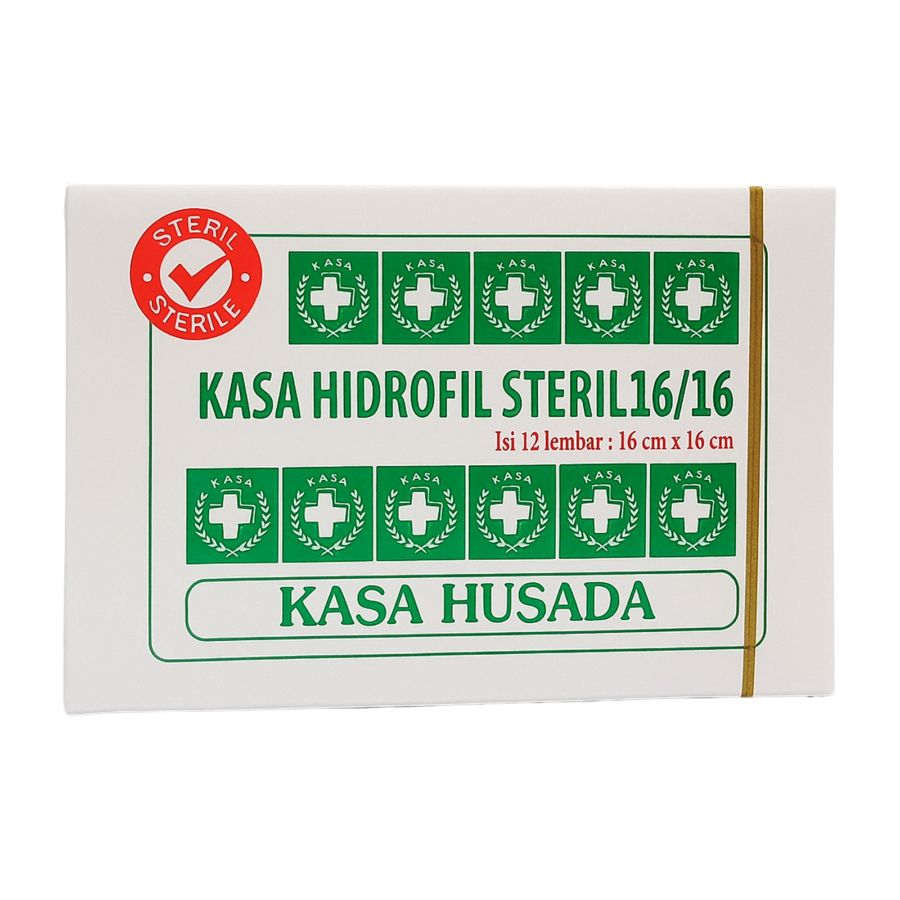 Husada Kain Kasa Steril 16x16cm 1box