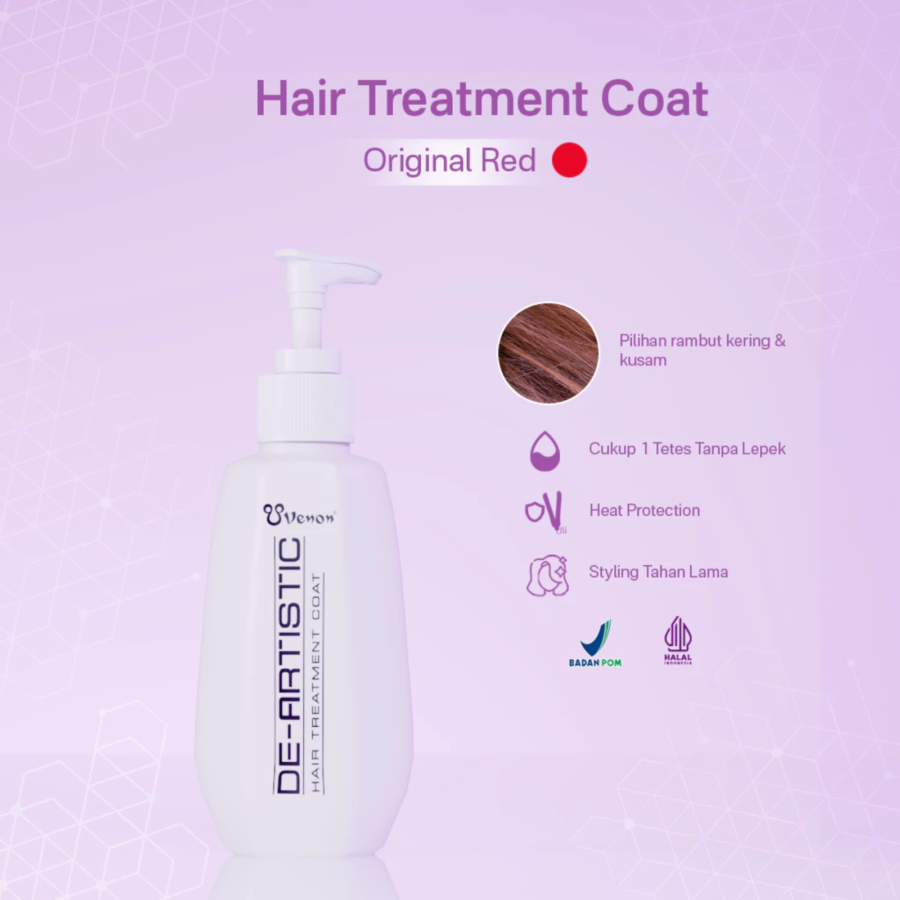 Venon Original Red Hair Serum Treatment Coat Series 160ml