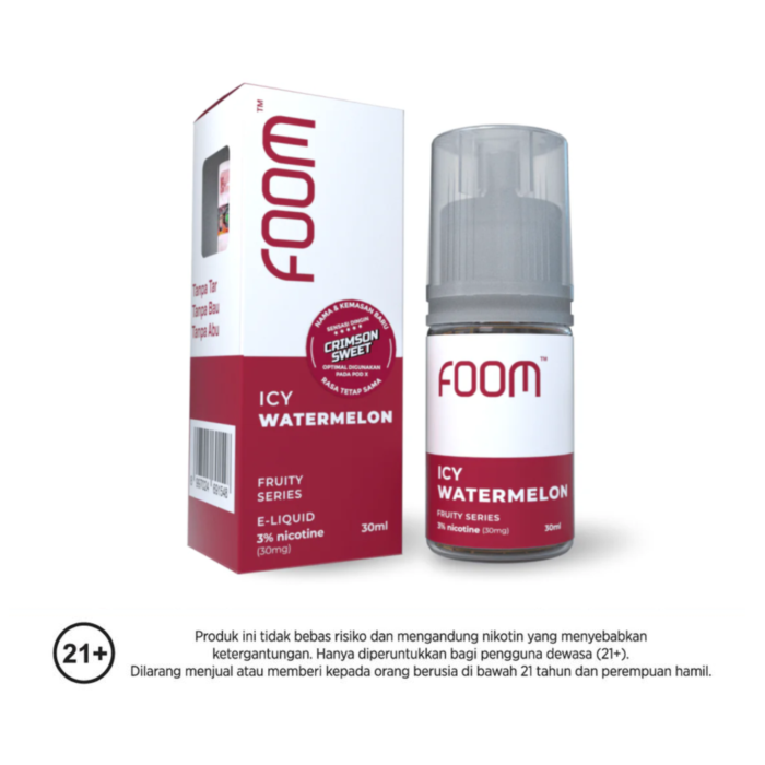 Foom Liquid Icy Watermelon Rokok Elektrik