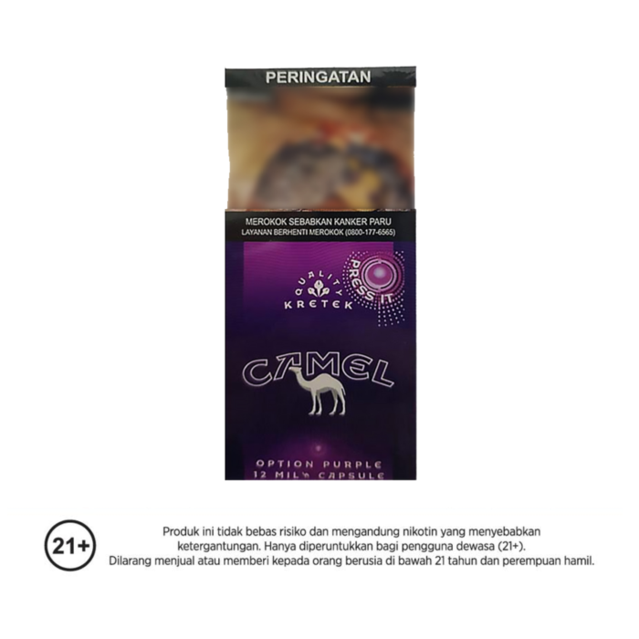 Camel Mild Option Purple Filter Rokok Batang