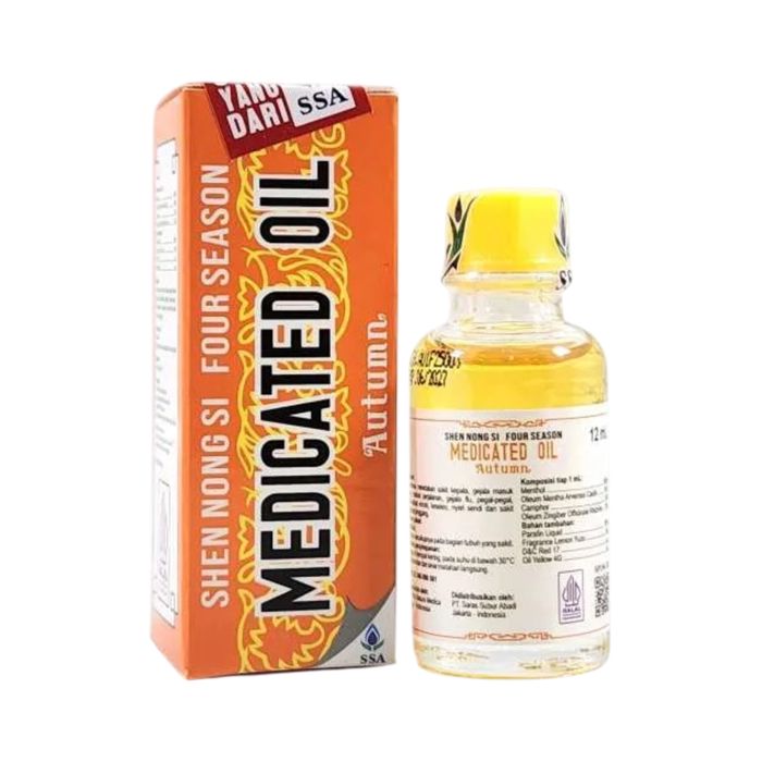 Four Season Autumn Medicated Oil Minyak Gosok Tradisional