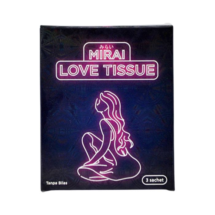 Mirai Love Tissue 3 Sachet