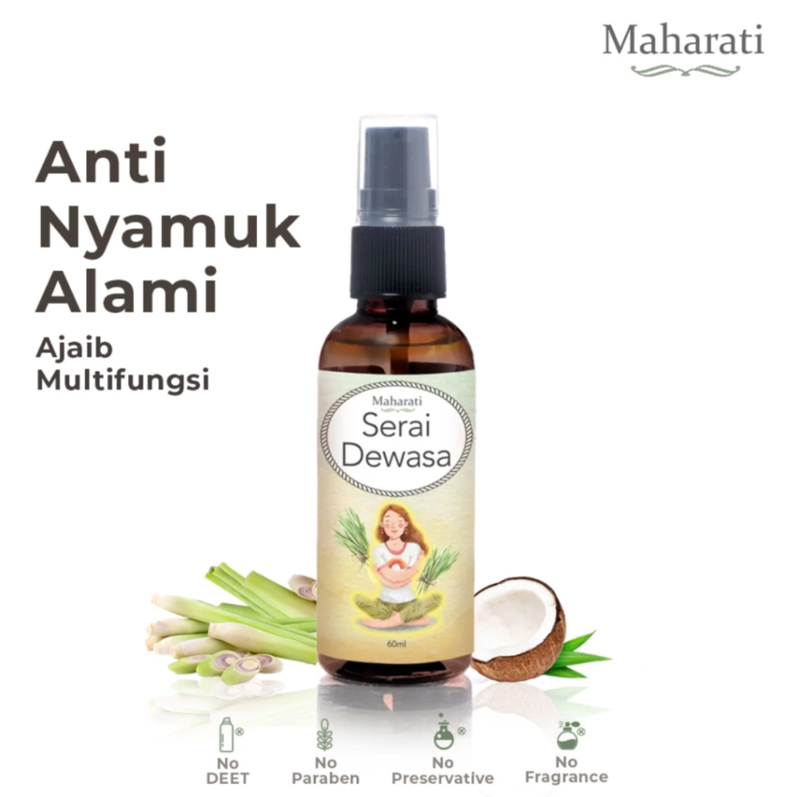Maharati Serai Dewasa Anti Serangga 20ml