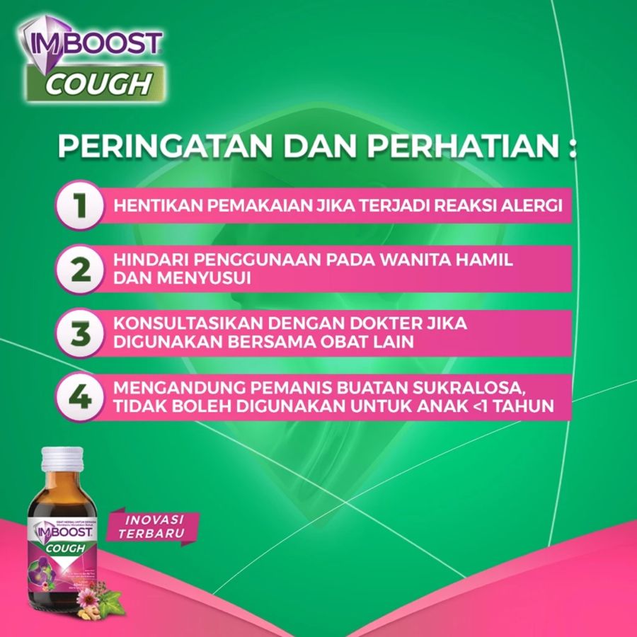 Imboost Cough Obat Batuk 60ml