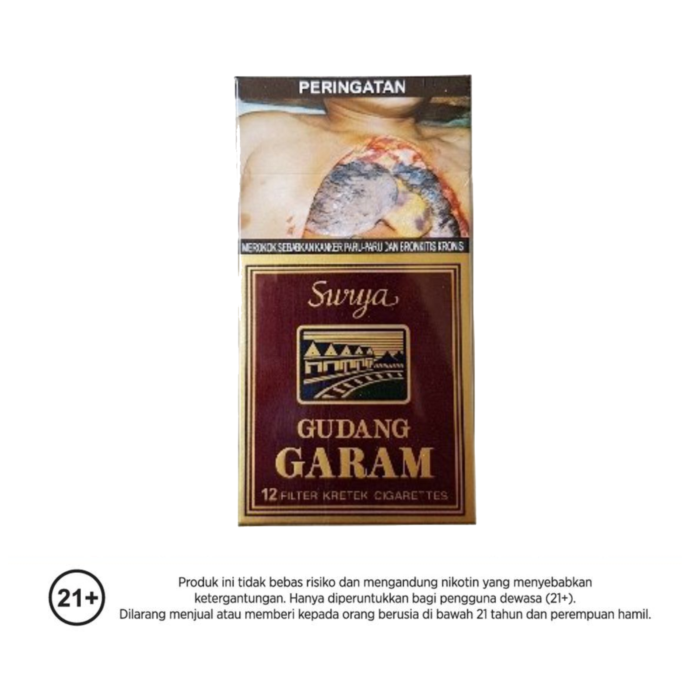 Gudang Garam Surya Box Filter Rokok Batang