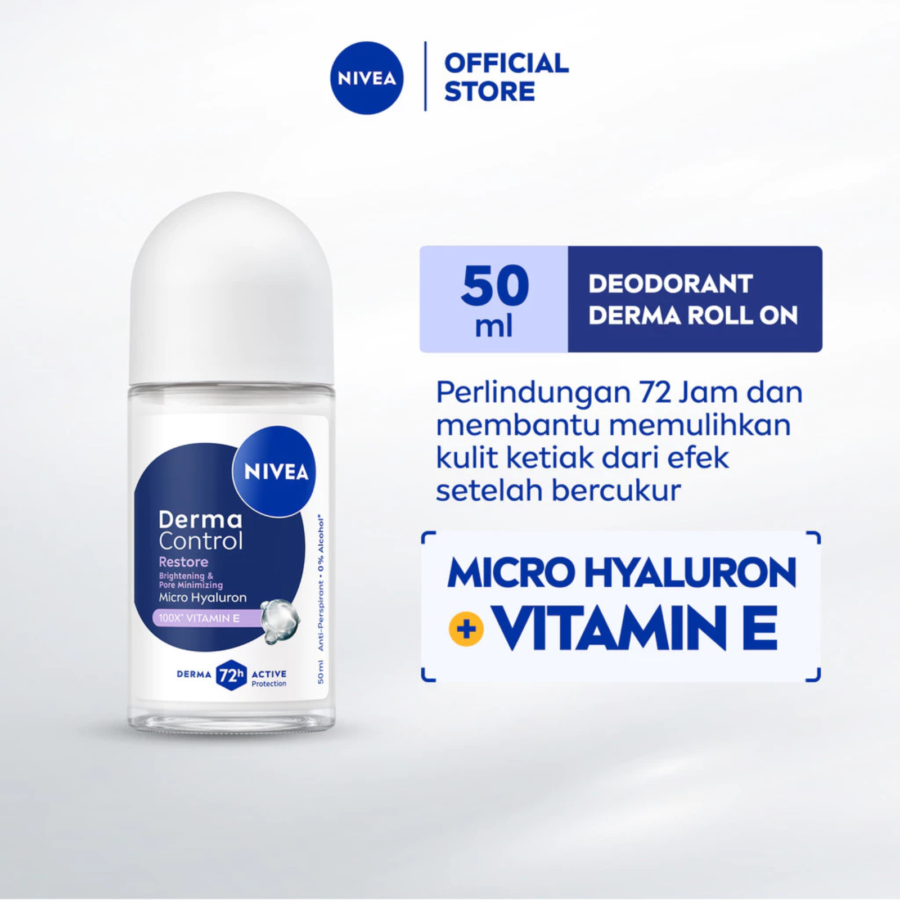 Nivea Derma Control Restore Deodorant Roll On 50ml