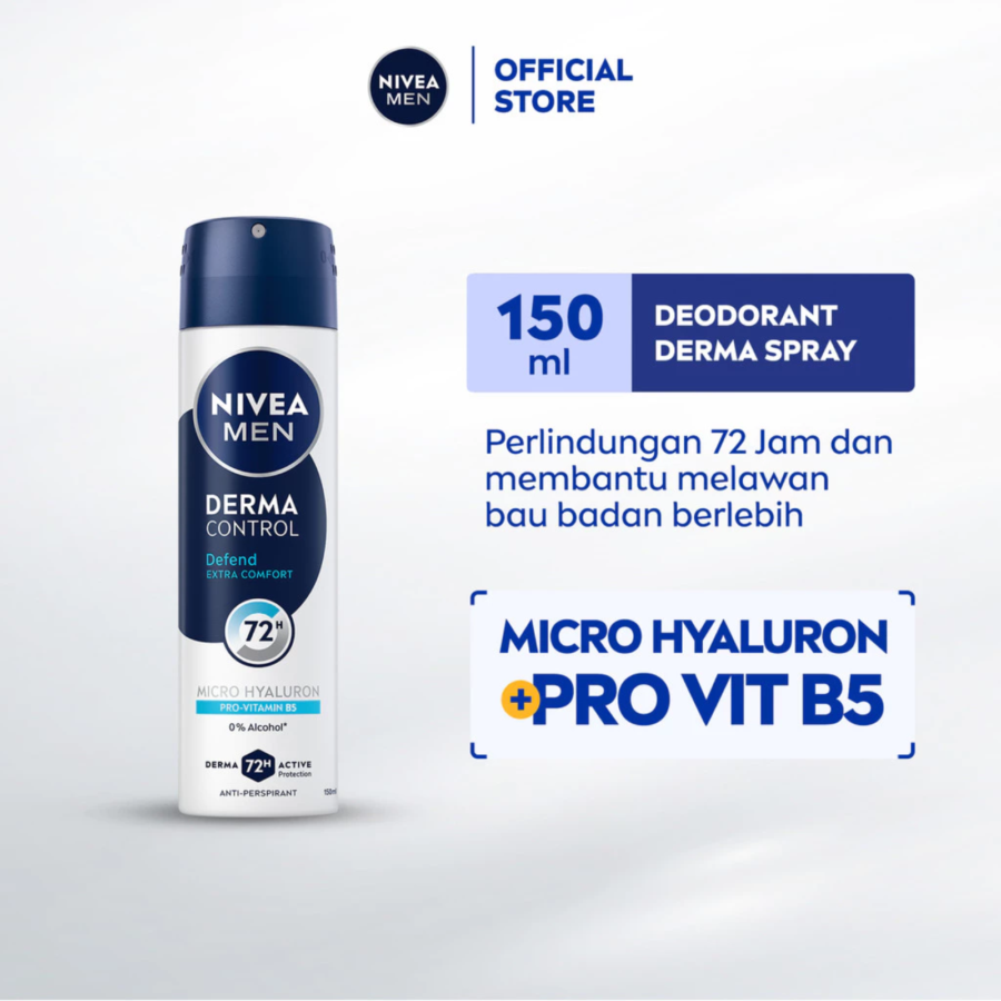 Nivea Men Derma Control Defend Deodorant Spray 150ml