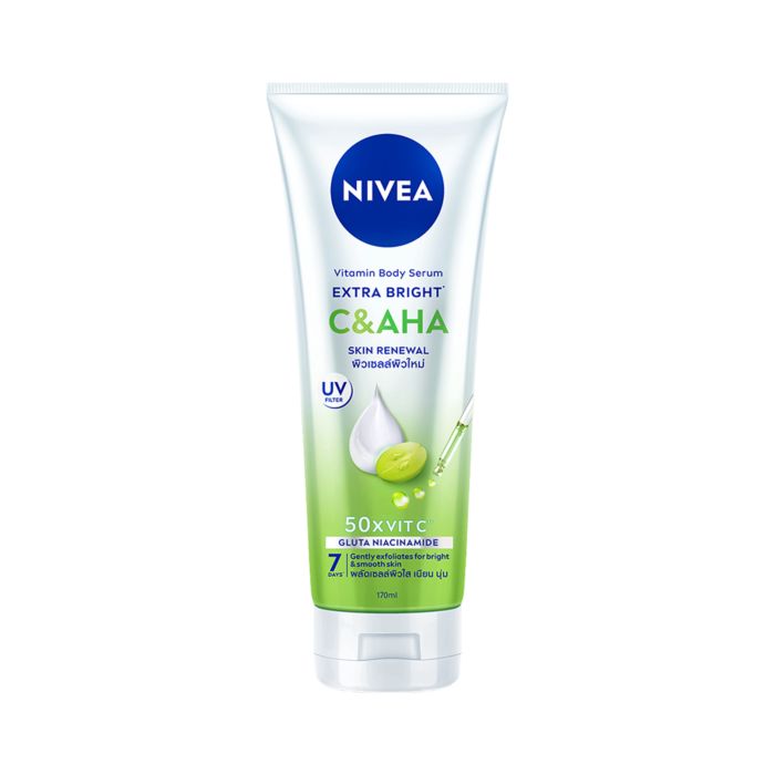 NIVEA Extra Bright C&AHA Skin Renewal Body Serum