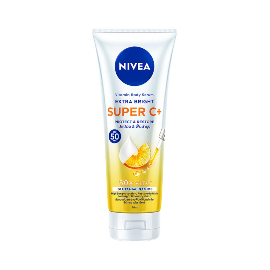 NIVEA Body Serum Extra Bright Super C+ SPF 50+ PA+++  70ml