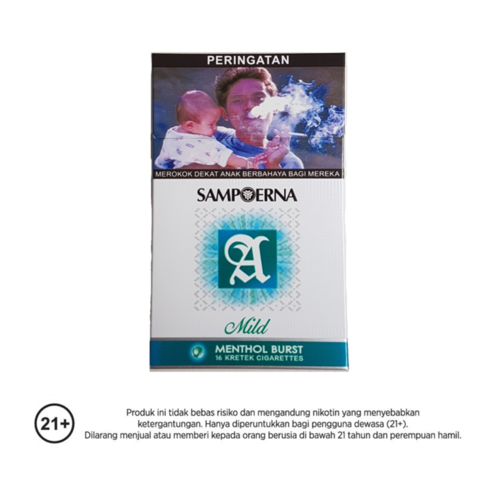 Sampoerna A Mild Menthol Burst Rokok Batang