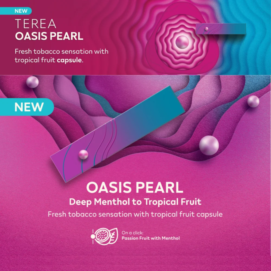 Iqos Iluma Terea Oasis Pearl Edition Rokok Elektrik 1 Slof 10packs