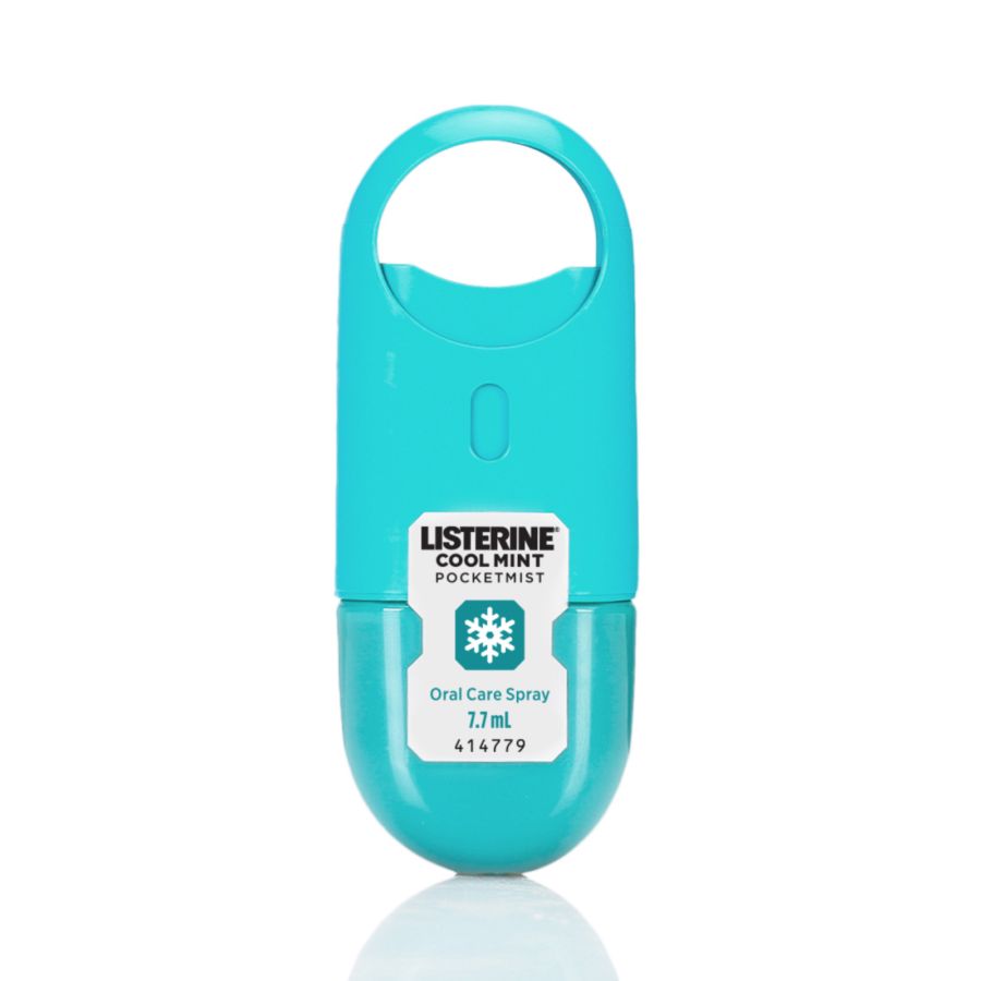 Listerine Cool Mint Pocketmist Mouthspray 7.7ml 1pcs