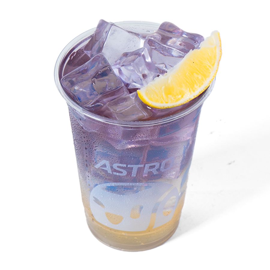 Butterfly Lemongrass Tea with Boba & Honey Jelly - Large 18oz