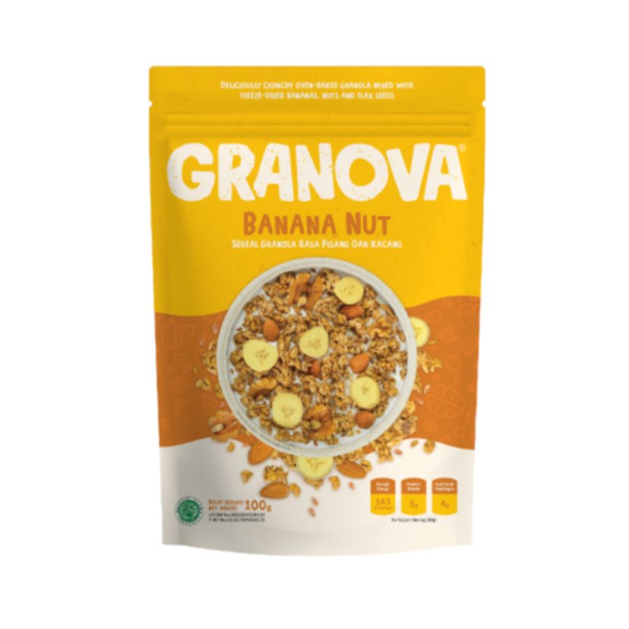 Granova Granola Banana Nut 100gram