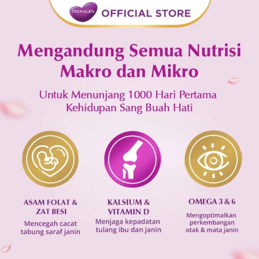 Prenagen Emesis Lovely Strawberry Susu Ibu Hamil 180gram