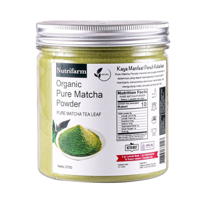 Nutrifarm Organic Premium Matcha Powder