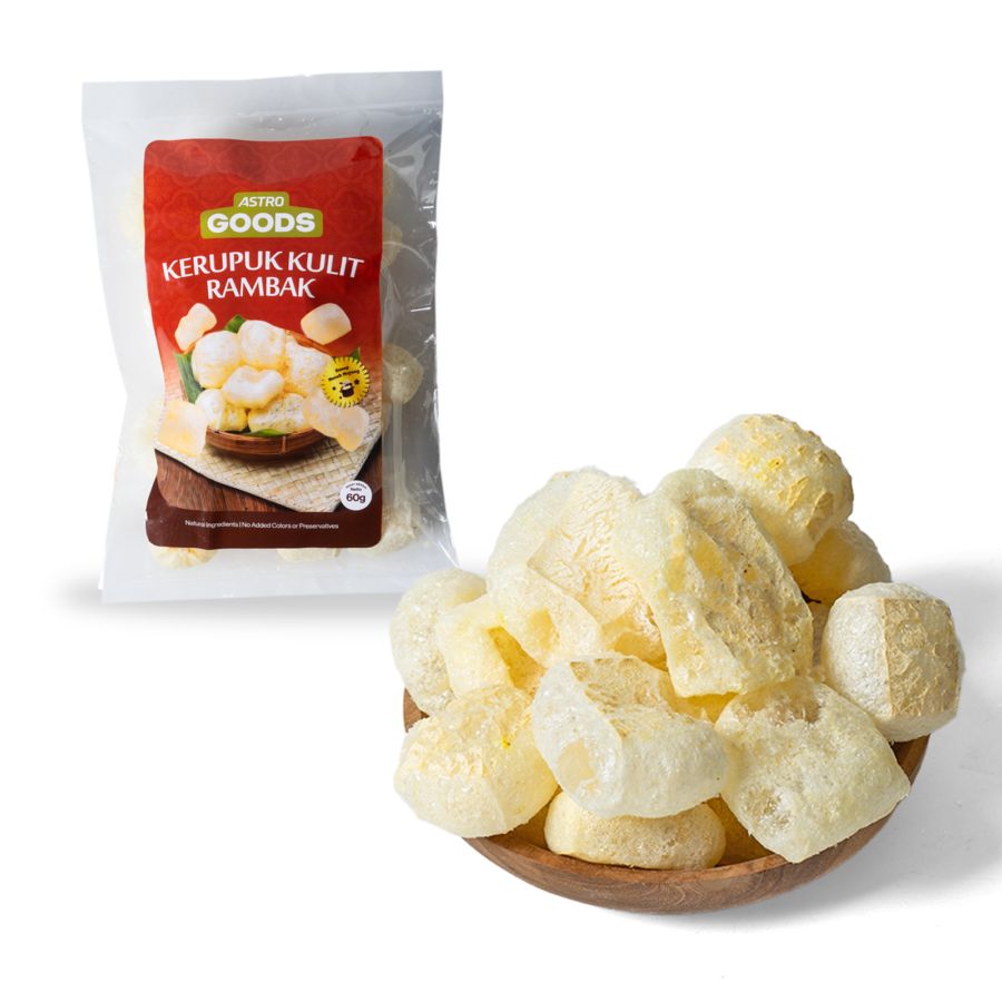 Kerupuk Kulit Sapi Rambak Astro Goods 60gram