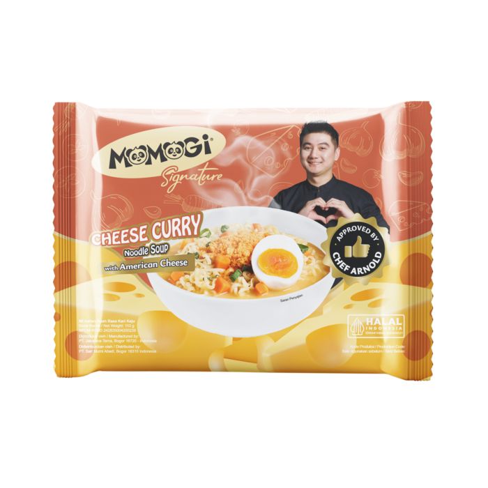 Momogi Signature Mie Kuah Cheese Curry Mie Instan