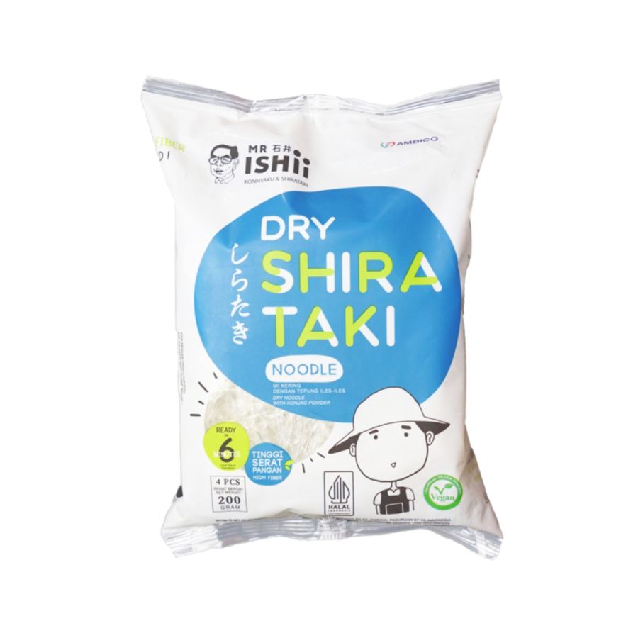Mr Ishii Dry Shirataki Noodle 200gram