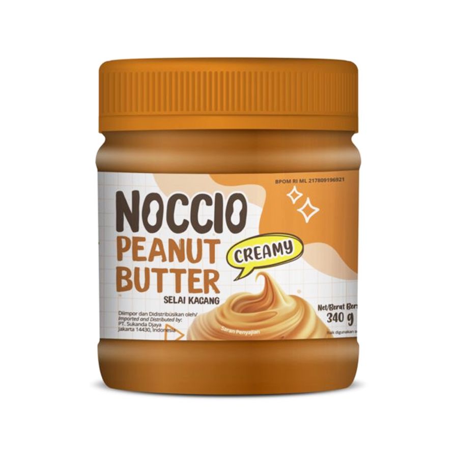 Noccio Peanut Butter Creamy 340gram