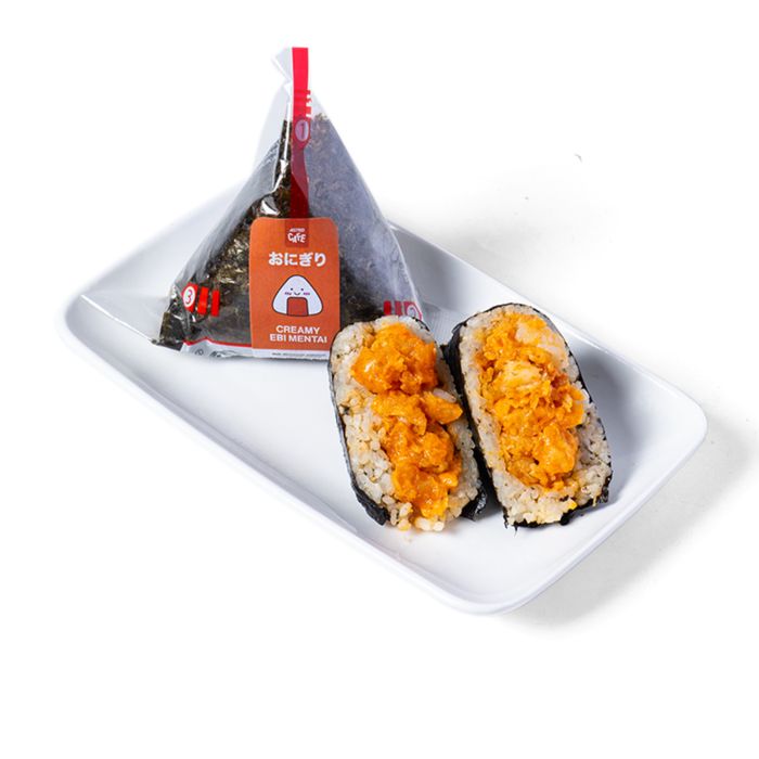Creamy Ebi Mentai Onigiri