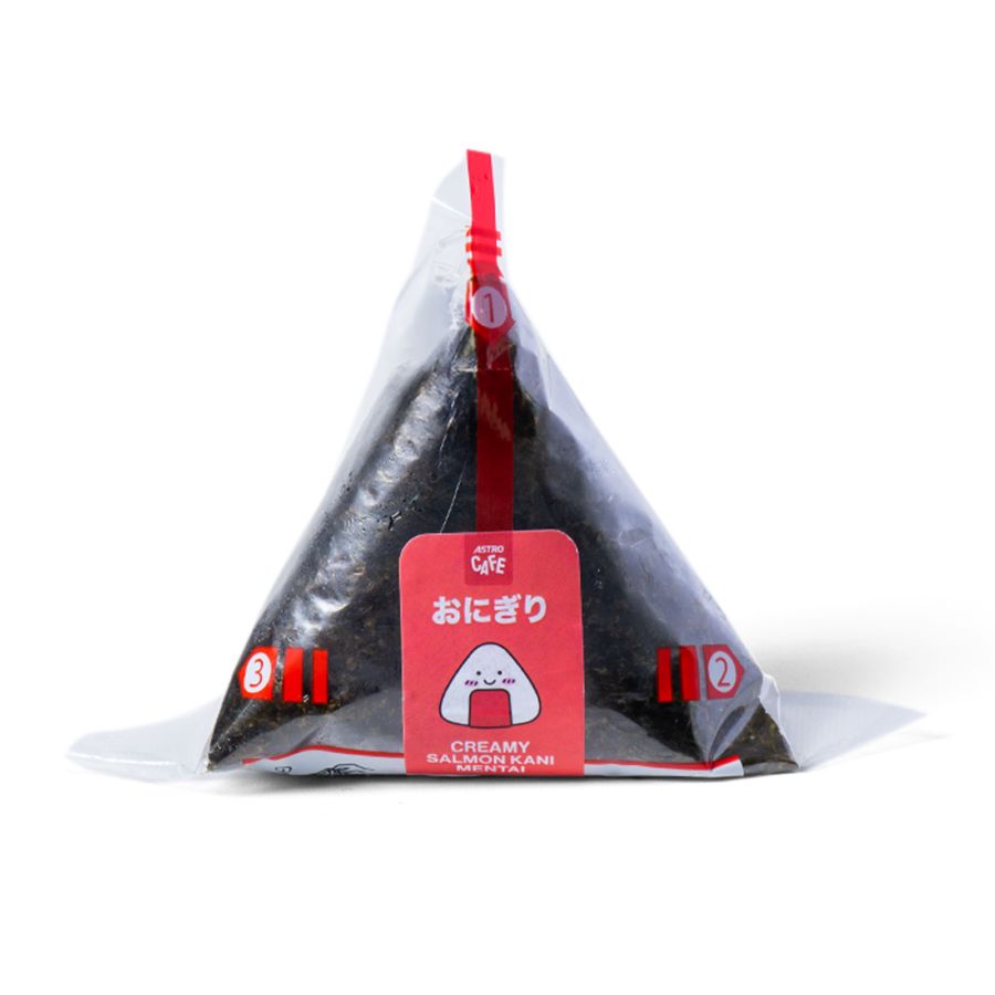 Creamy Salmon & Kani Mentai Onigiri 120gram