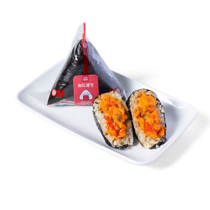 Creamy Salmon & Kani Mentai Onigiri