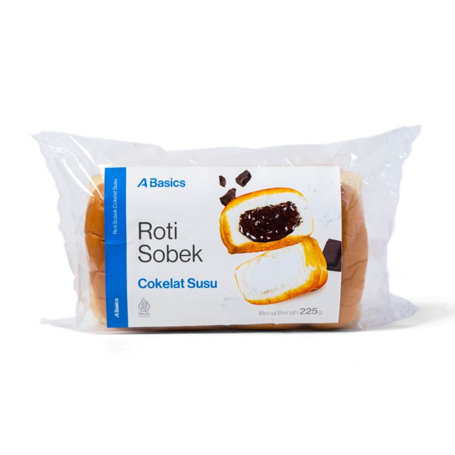 Roti Sobek Coklat Susu A Basics 225gram