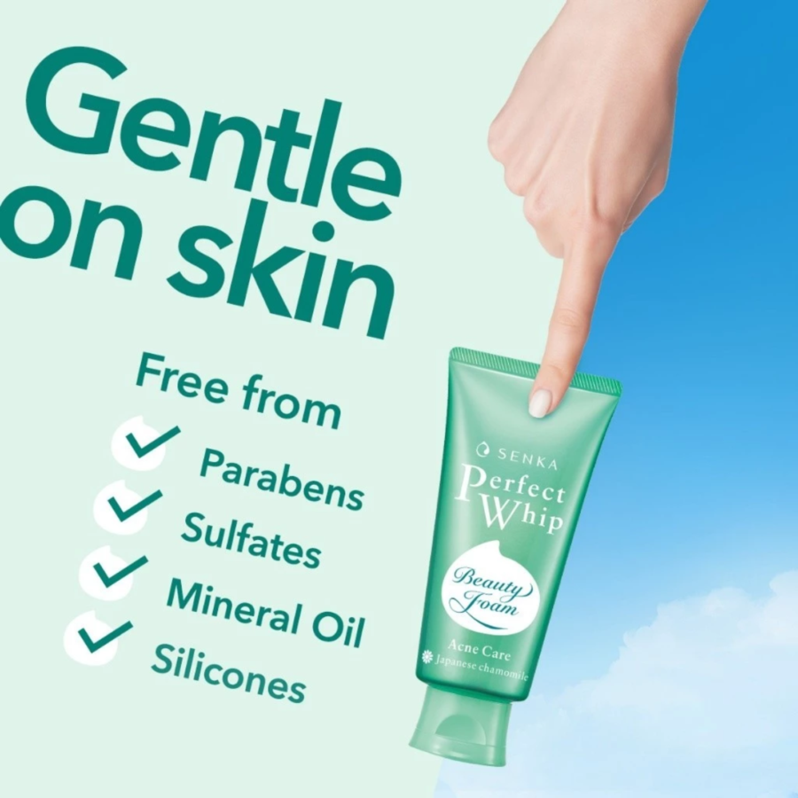 Senka Perfect Whip Acne Care Facial Foam 100gram