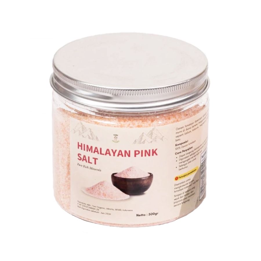 Tani Organic Himalayan Salt Toples 500gram
