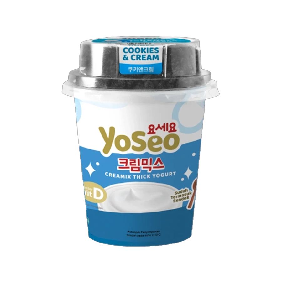 Yoseo Creamix Topping Cookies & Cream Yogurt 90ml