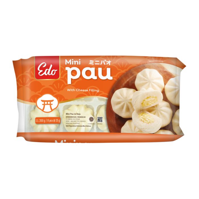 Edo Mini Pau Cheese 200gr
