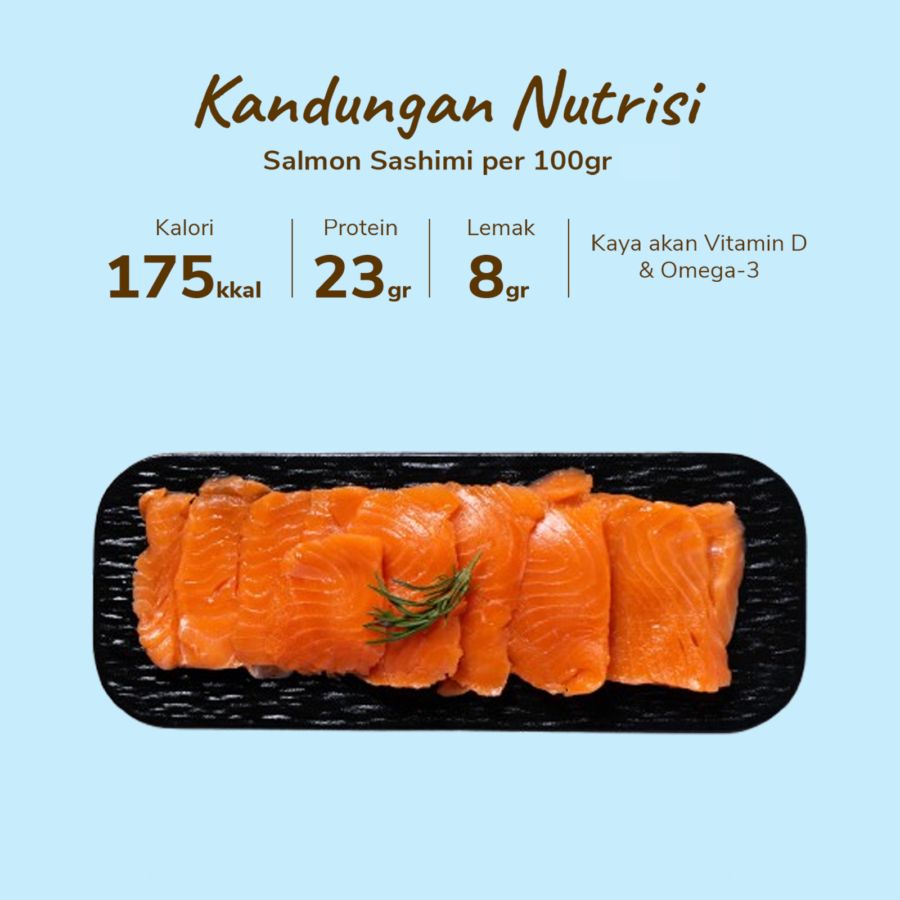 Salmon Sashimi 150gram