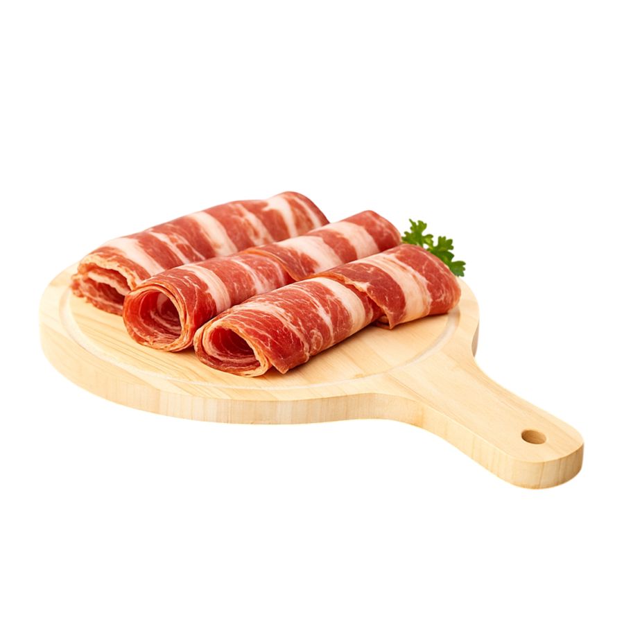 Aroma Pork Streaky Bacon 250gram