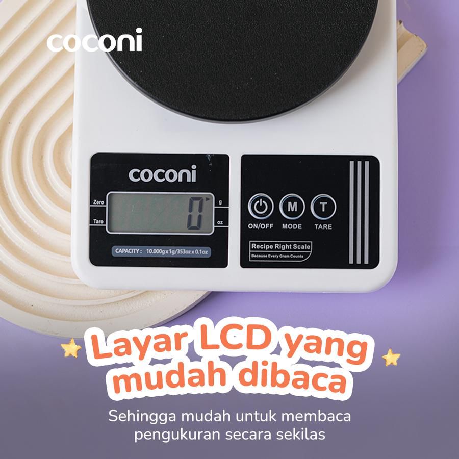 Coconi Recipe Right Baby Kitchen Scale 1pcs