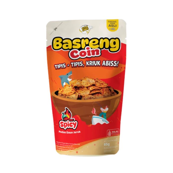 Gelichips Basreng Pedas
