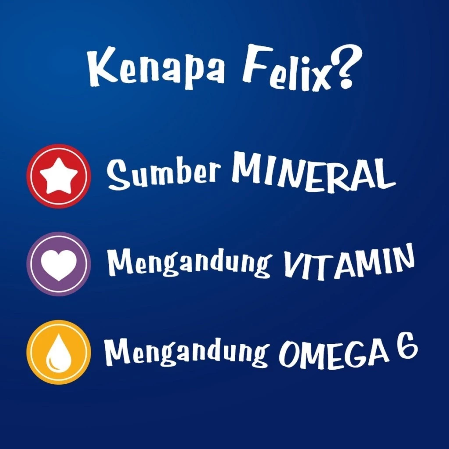 Purina Felix Salmon Adult Makanan Kucing Basah 85gram