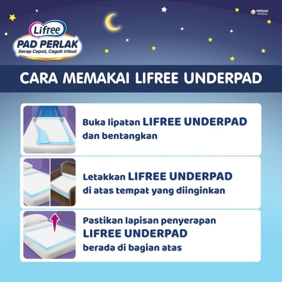 Lifree Anti Bacterial Pad Perlak 7pads