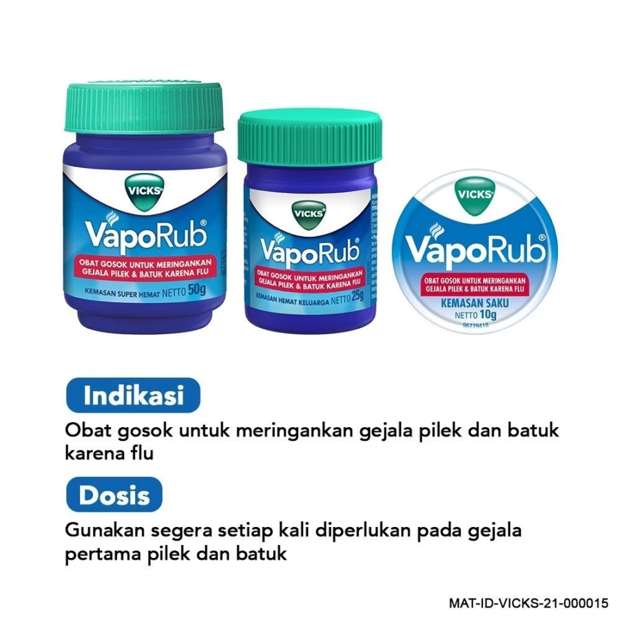 Vicks Vaporub Balsem 10gram
