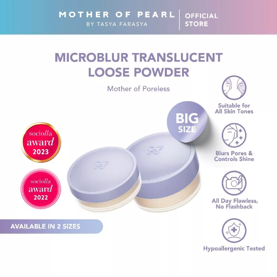 MOP Beauty Microblur Translucent Loose Powder 20gram