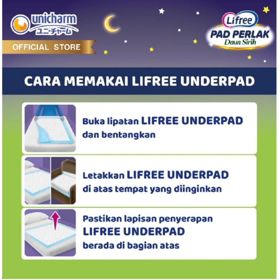 Lifree Pad Perlak Daun Sirih 7P 1pack