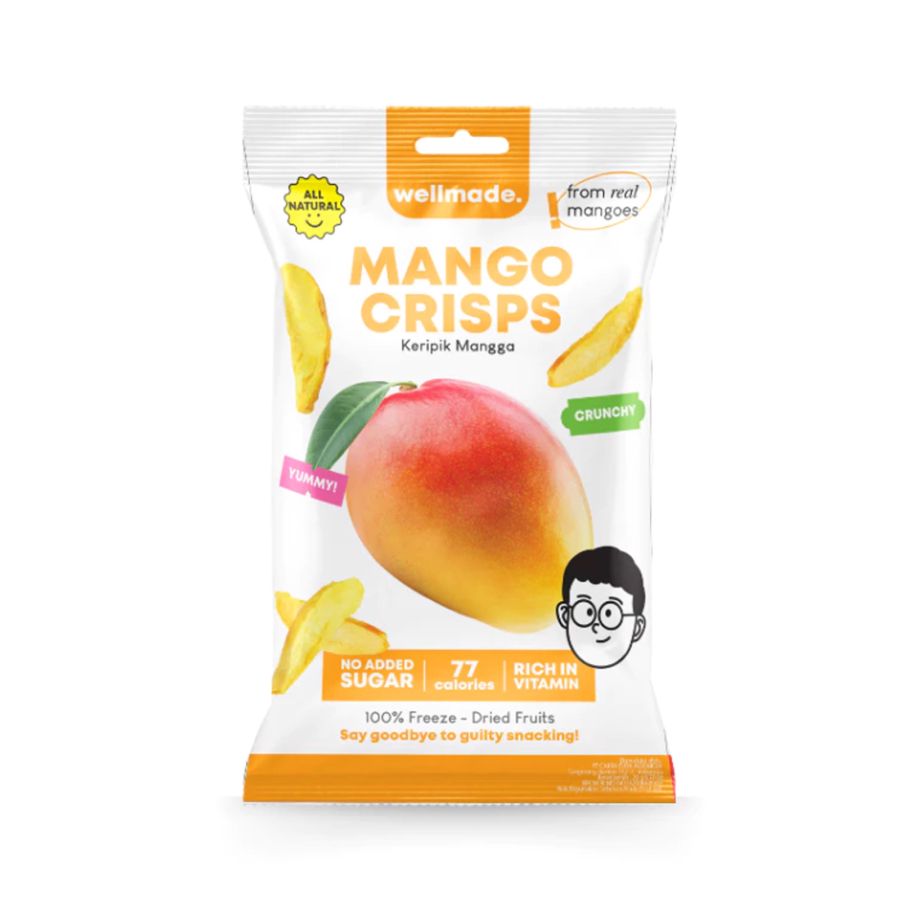 Wellmade All Natural Mango Crisps 20gram