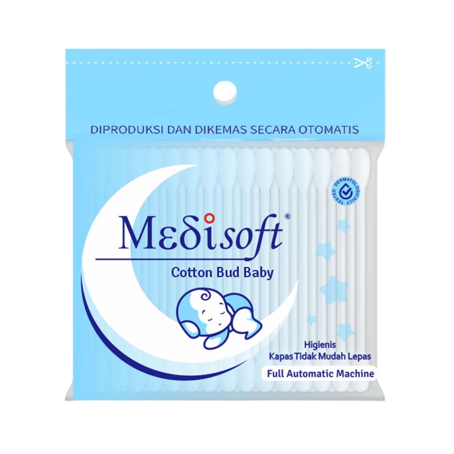 Medisoft Cotton Bud Baby 100 Sticks 1pcs