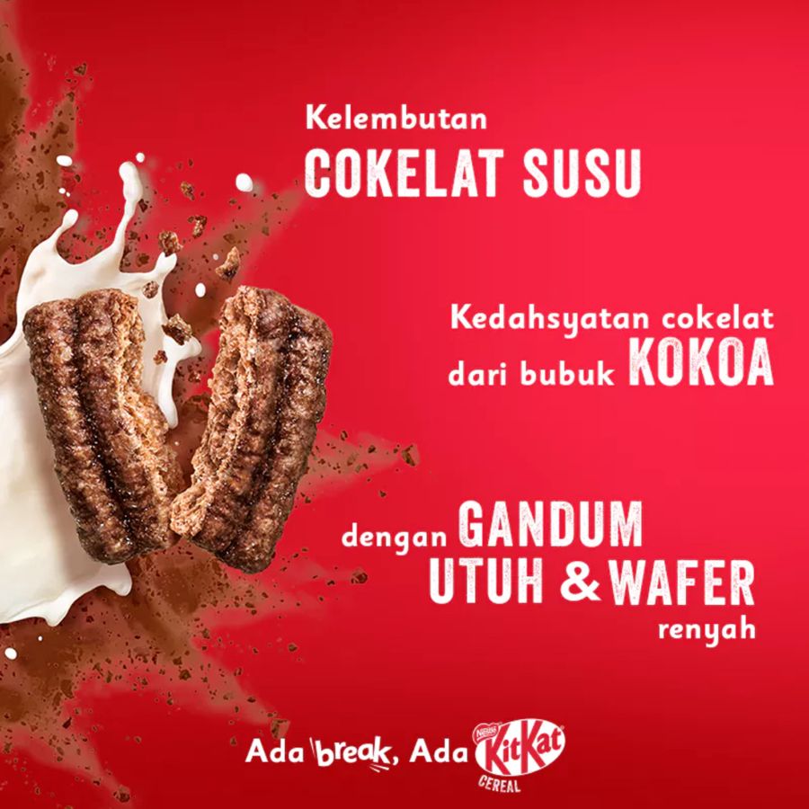 Kit Kat Cereal Rasa Cokelat 330gram